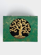 Шкатулка «Древо», 19×14×7 см, МДФ, зелёная - Фото 5