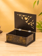 Шкатулка "Завитки" 24х18х9 см, МДФ - фото 809239485