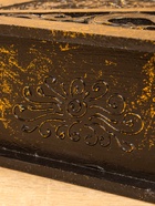 Шкатулка "Завитки" 24х18х9 см, МДФ - фото 809239489