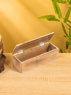 Шкатулка "Цветы" 20х7х6 см, МДФ 10485563 - фото 16771019