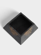 Шкатулка «Пирамидка», 15×15×20 см, МДФ, чёрная 10485576