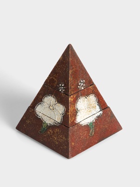 Шкатулка «Пирамидка», 15×15×20 см, МДФ