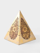 Шкатулка «Пирамидка», 21×21×31 см, МДФ, золотистая - Фото 3