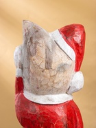 УЦЕНКА Сувенир интерьерный «Кот в новогоднем костюме», 15×13×40 см, дерево 10485604