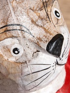 УЦЕНКА Сувенир интерьерный «Кот в новогоднем костюме», 15×13×40 см, дерево - Фото 10