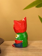 Сувенир интерьерный «Котики», 5×5×8 см, дерево, красный 10485653 - фото 16771093