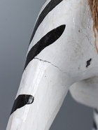 УЦЕНКА Сувенир «Зебра», 30×10×45 см, дерево, чёрно-белый - Фото 6