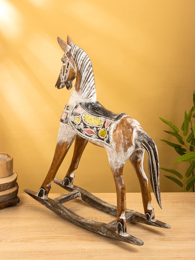 Фигура «Лошадка - качалка», 50×15×55 см, дерево