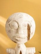 Сувенир на подставке «Человечек», 20×10×63 см, дерево, белый - фото 809049344