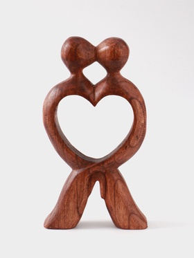 Сувенир «Любовь», 14×3.5×25 см, дерево, коричневый