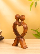 Сувенир «Любовь», 14×3.5×25 см, дерево, коричневый - фото 809239527