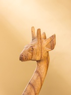 Фигура «Жирафик», 12×6×25 см, дерево пиннис, коричневая - фото 809303743