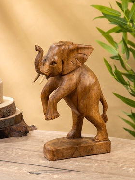 {{photo.Alt || photo.Description || 'Сувенир «Слоненок», 18×10×27 см, дерево суар, коричневый'}}