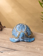 Сувенир «Черепаха», 25×16×10 см, дерево сиграсс, кокос, голубой 10615537
