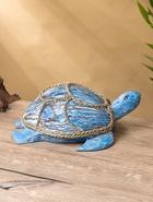 Сувенир «Черепаха», 25×16×10 см, дерево сиграсс, кокос, голубой 10615537