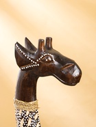 Фигура «Жираф», 25×13×40 см, бежево-коричневая, дерево - фото 809303755