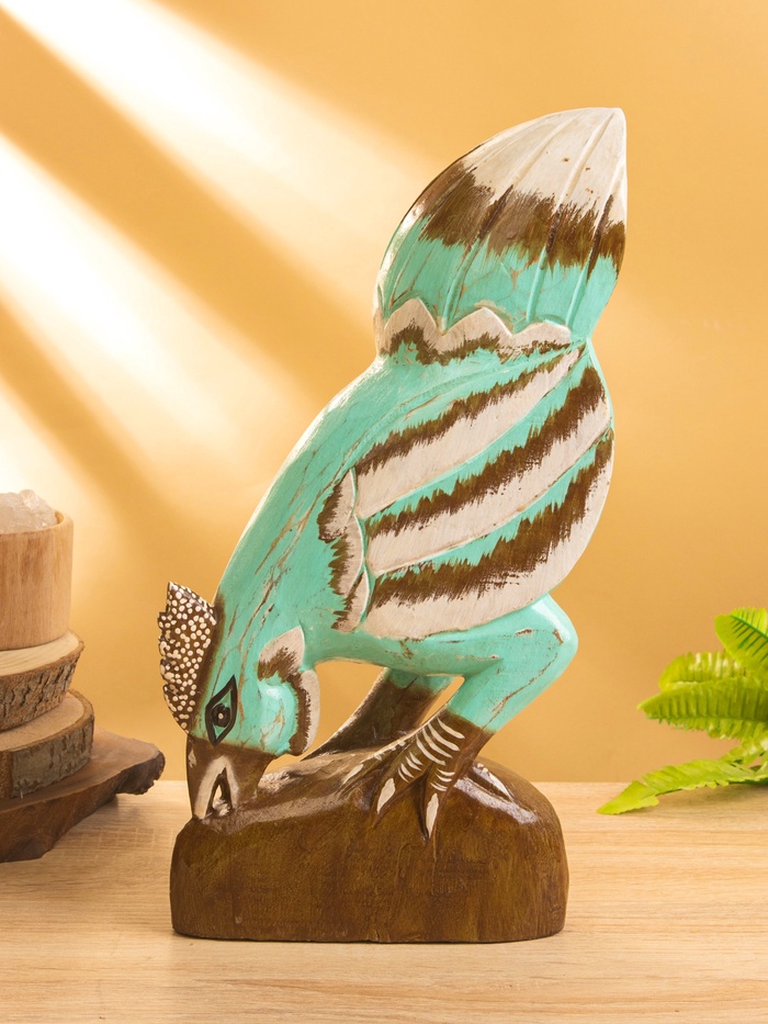 Сувенир «Курочка», 8×17×37 см, дерево