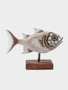 Сувенир «Рыба», 25×7×18 см, дерево, белый  (артикул 10615859)  большой выбор товаров оптом и в розницу по низким ценам с доставкой