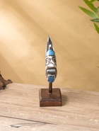 Сувенир «Рыба», 25×7×18 см, дерево, бирюзовый - фото 63119211