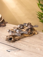 Сувенир интерьерный «Птички на ветке», 35×20×13 см, дерево - фото 63119219