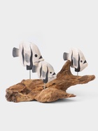 Сувенир интерьерный «Экзотические рыбки», 25×20×27 см, дерево  (артикул 10615926)  большой выбор товаров оптом и в розницу по низким ценам с доставкой