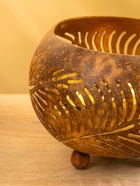 Подсвечник из кокоса, 15×15×13 см, коричневый 10616092 - фото 16792159
