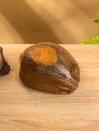 Чаша из кокоса, 15.5×21×7 см, коричнево-золотая - Фото 6