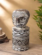 Сувенир «Истукан», 16×16×40 см, дерево - фото 63119229