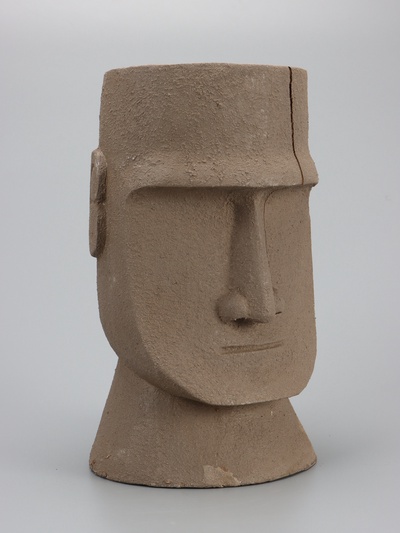 УЦЕНКА Сувенир «Статуя Моаи», дерево, 20×20×30 см