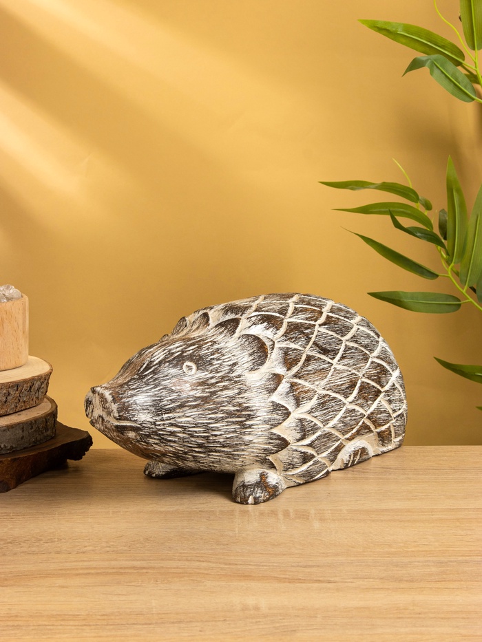 Сувенир «Ёжик», 34×15×15 см, дерево - Фото 1