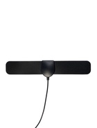 Антенна для телевизора с внешним усилителем, 5 В, DVB-T2, цифровая, комнатная, чёрная - Фото 6