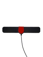 Антенна для телевизора с внешним усилителем, 5 В, DVB-T2, цифровая, комнатная, чёрная - Фото 8