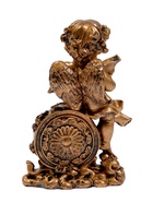 УЦЕНКА Часы настольные интерьерные на батарейках «Ангел с книжкой», 12.5×23 см, циферблат d=6 см - Фото 6