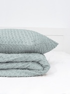 ПК LoveLife Tufting 2сп "Квадрат" 175*215см,50*70см-2шт, цв.зеленый, 110 г/м2 - Фото 3