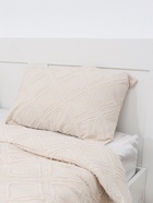 ПК LoveLife Tufting 2сп "Ромб" 175*215см,50*70см-2шт, цв.бежевый, 110 г/м2 - фото 47220378