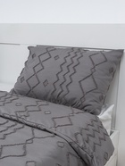 ПК LoveLife Tufting 2сп "Орнамент" 175*215см,50*70см-2шт, цв.серый, 110 г/м2 - фото 47220390