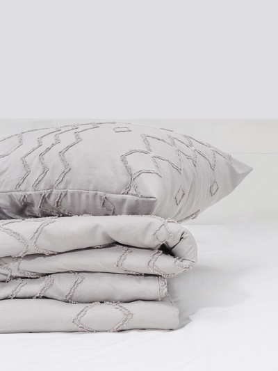 Постельное бельё евро LoveLife Tufting Орнамент, микрофайбер