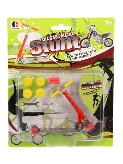 УЦЕНКА Пальчиковый самокат Stunt, МИКС