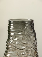 Ваза «Ванесса», полосы, 30×12 см, стекло, серая - Фото 5