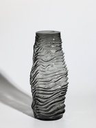 Ваза «Ванесса», полосы, 30×12 см, стекло, серая - Фото 7