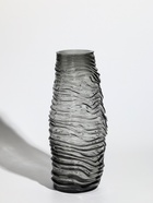 Ваза «Ванесса», полосы, 30×12 см, стекло, серая - Фото 8