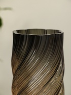 Ваза «Бриджит», 24×11 см, стекло, серая - Фото 4