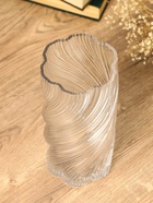 Ваза «Бриджит», 24.5×11 см, стекло, прозрачная - фото 809000697 Ваза «Бриджит», 24.5×11 см, стекло, прозрачная - фото 809000697