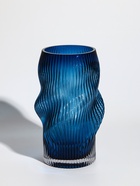 Ваза «Ванесса», волны, 24×12 см, стекло, синяя - Фото 6