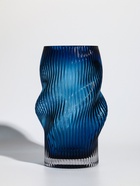 Ваза «Ванесса», волны, 24×12 см, стекло, синяя - Фото 8