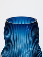 Ваза «Ванесса», волны, 24×12 см, стекло, синяя - Фото 9