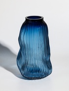 Ваза «Ванесса», линии, 29.5×15 см, стекло, синяя - Фото 7