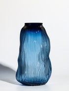 Ваза «Ванесса», линии, 29.5×15 см, стекло, синяя - Фото 9