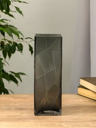 Ваза «Джойс», 30×10 см, стекло, серая - Фото 2