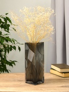 Ваза «Джойс», 30×10 см, стекло, серая - Фото 3